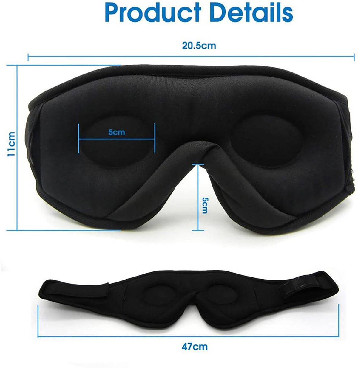 Bluetooth Sleep Headphone Mask, detail view 1