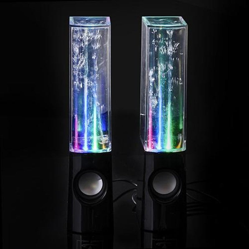 Dancing Water Light Speakers in black