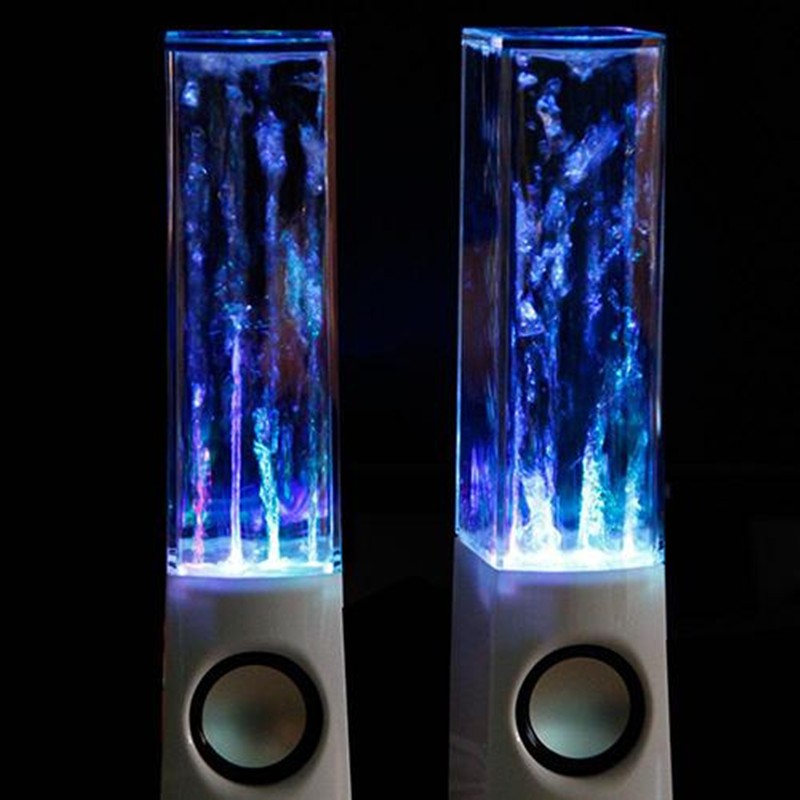 Dancing Water Light Speakers in white