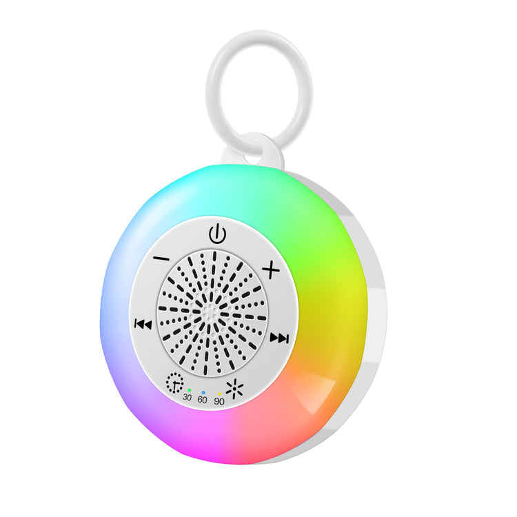 Portable White Noise Sound Machine, color-changing light