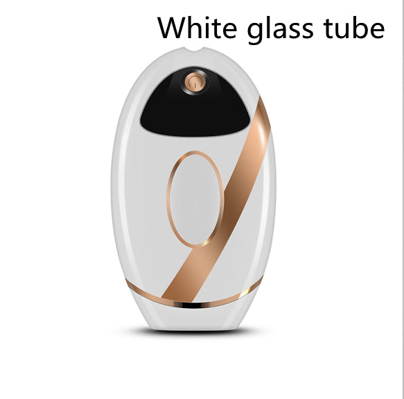 At-Home IPL Hair Removal Device, white with glass lamp