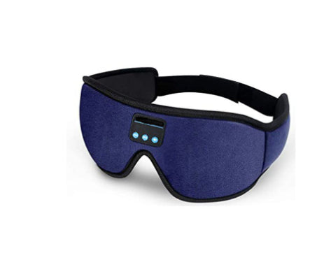 Bluetooth Sleep Headphone Mask in dark blue